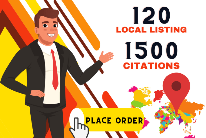 Local Citations and Directories I will do local listing with 1500 google map citations any country