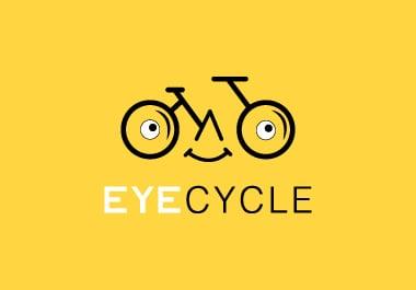 I will design creative unique flat minimalist eye-catching professional logo for you