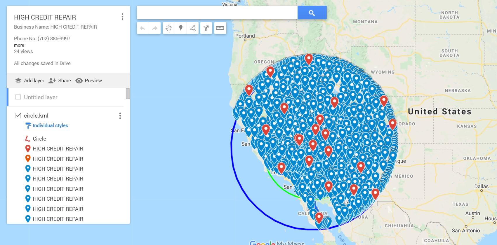 I will Create 1000 google point map citation for local business SEO 