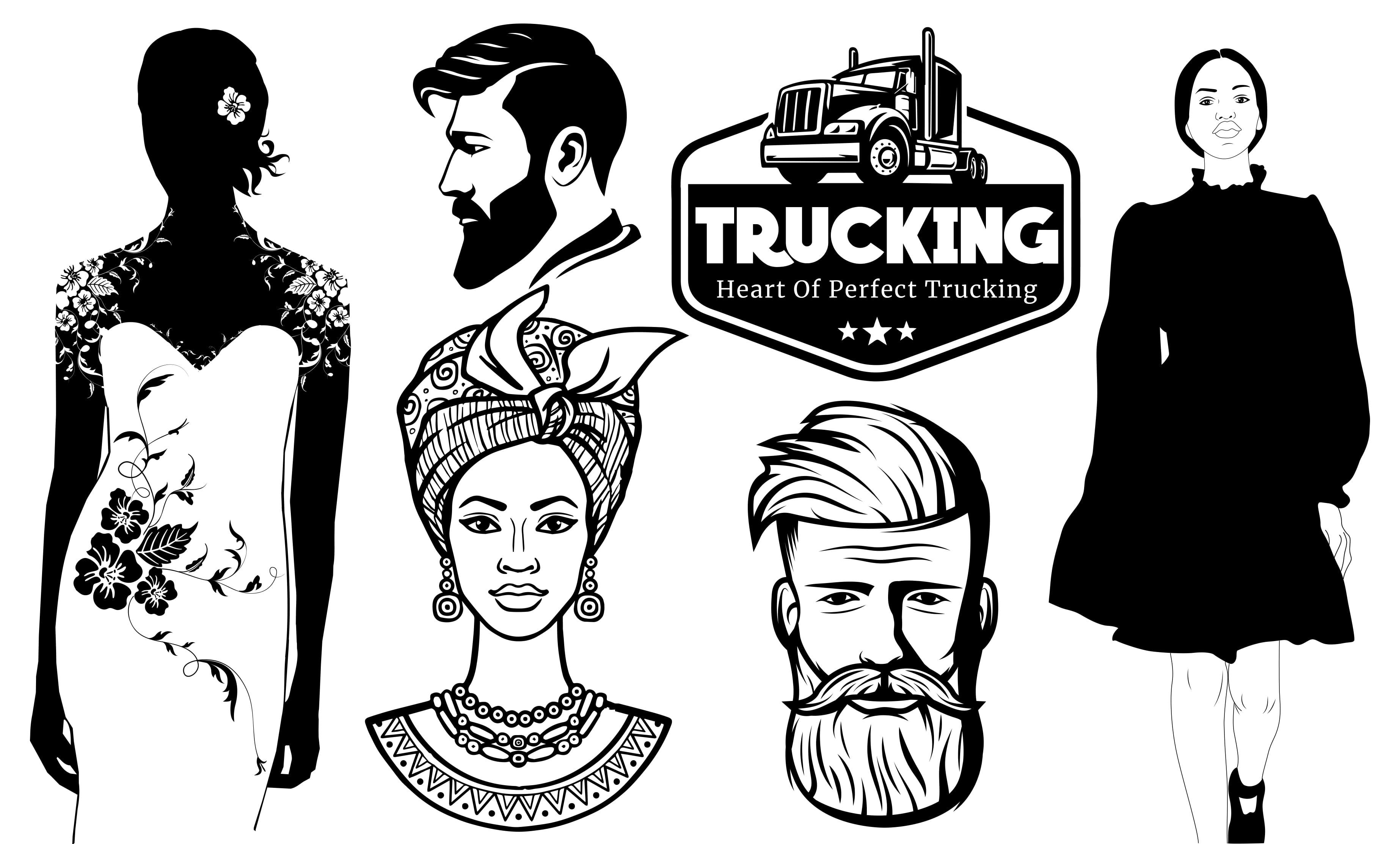 I will do vector tracing, silhouette, redraw logo, vectorize image