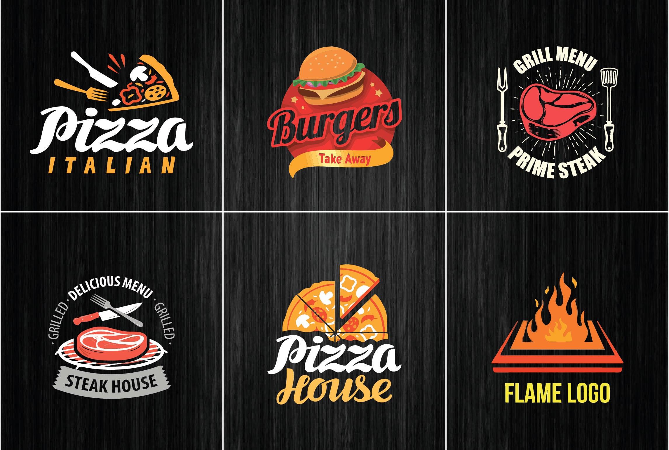 I will design natural food kitchen bar cafe bakery restaurant logo