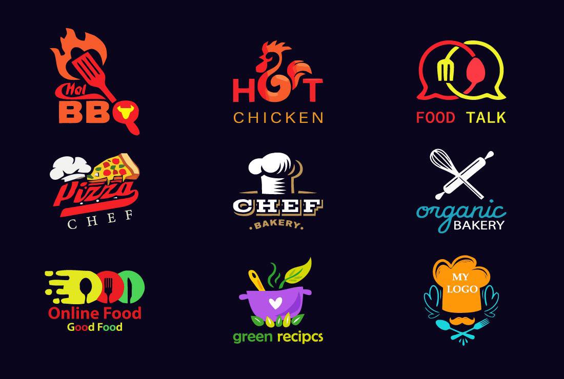 I will design a creative food, bakery, cafe, bbq, coffee shop and restaurant logo