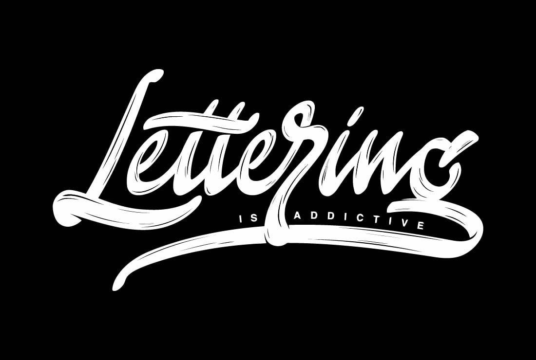 I will design a modern typography and lettering logo