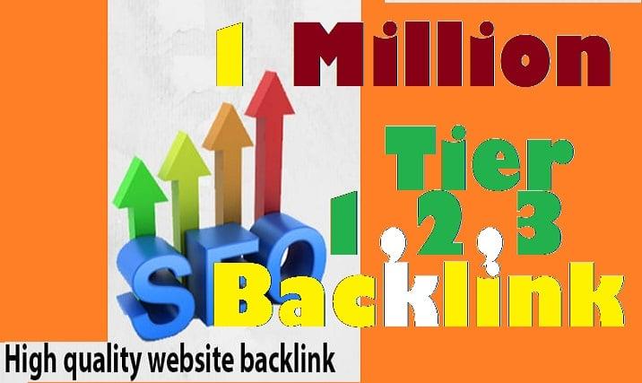 Submit 1 Million Tier1 High Authority Dofollow Backlinks 