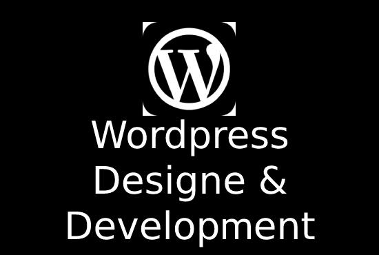 I will build wordpress website responsive design wordpress theme customization