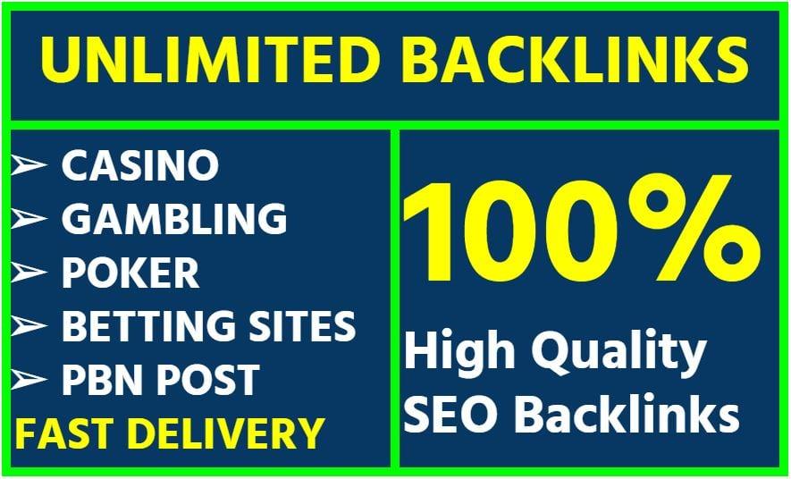 Indonesia, Korean & Thailand Unlimited Unique backlinks Casinos, PBN Posts, Betting sites, Gambling