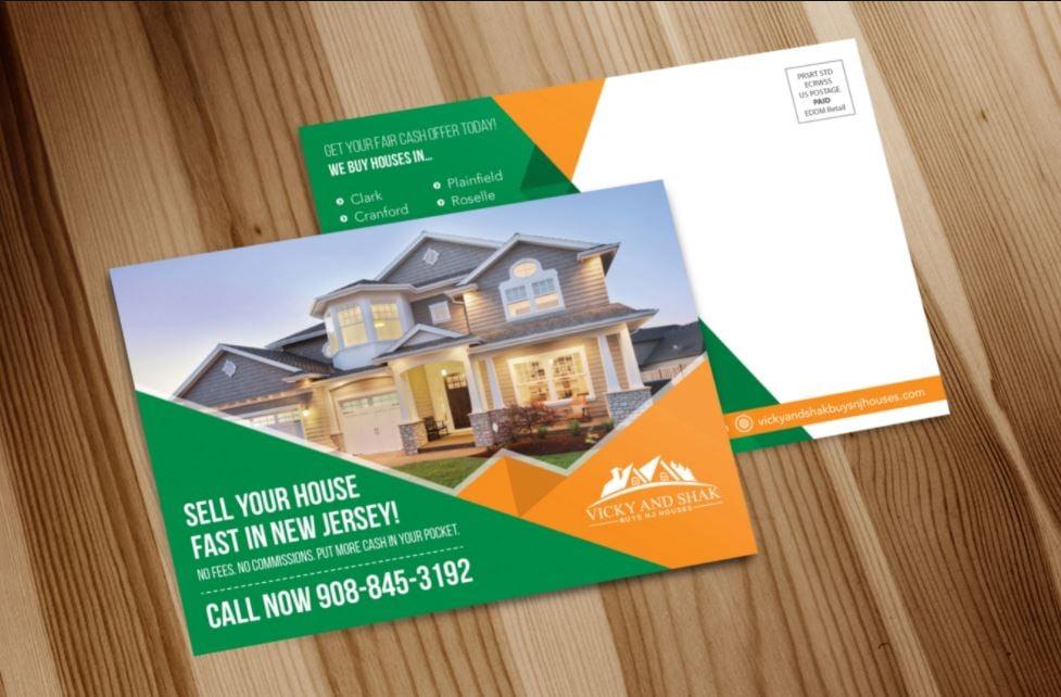 I will design amazing postcard design in 8 hour