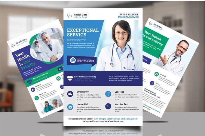 I will do a professional flyer brochure design in 08 hours