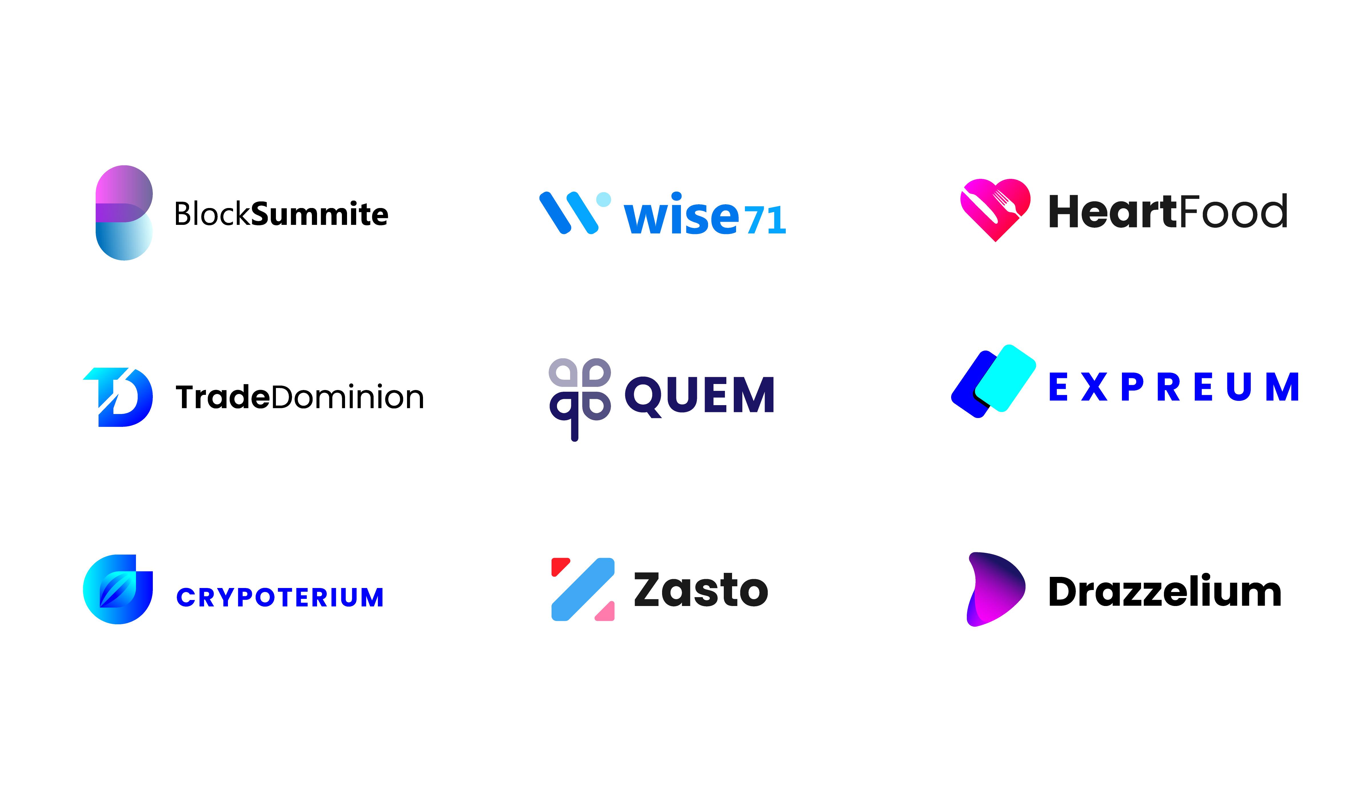 I will design your creative modern startup tech software app and attractive website logo