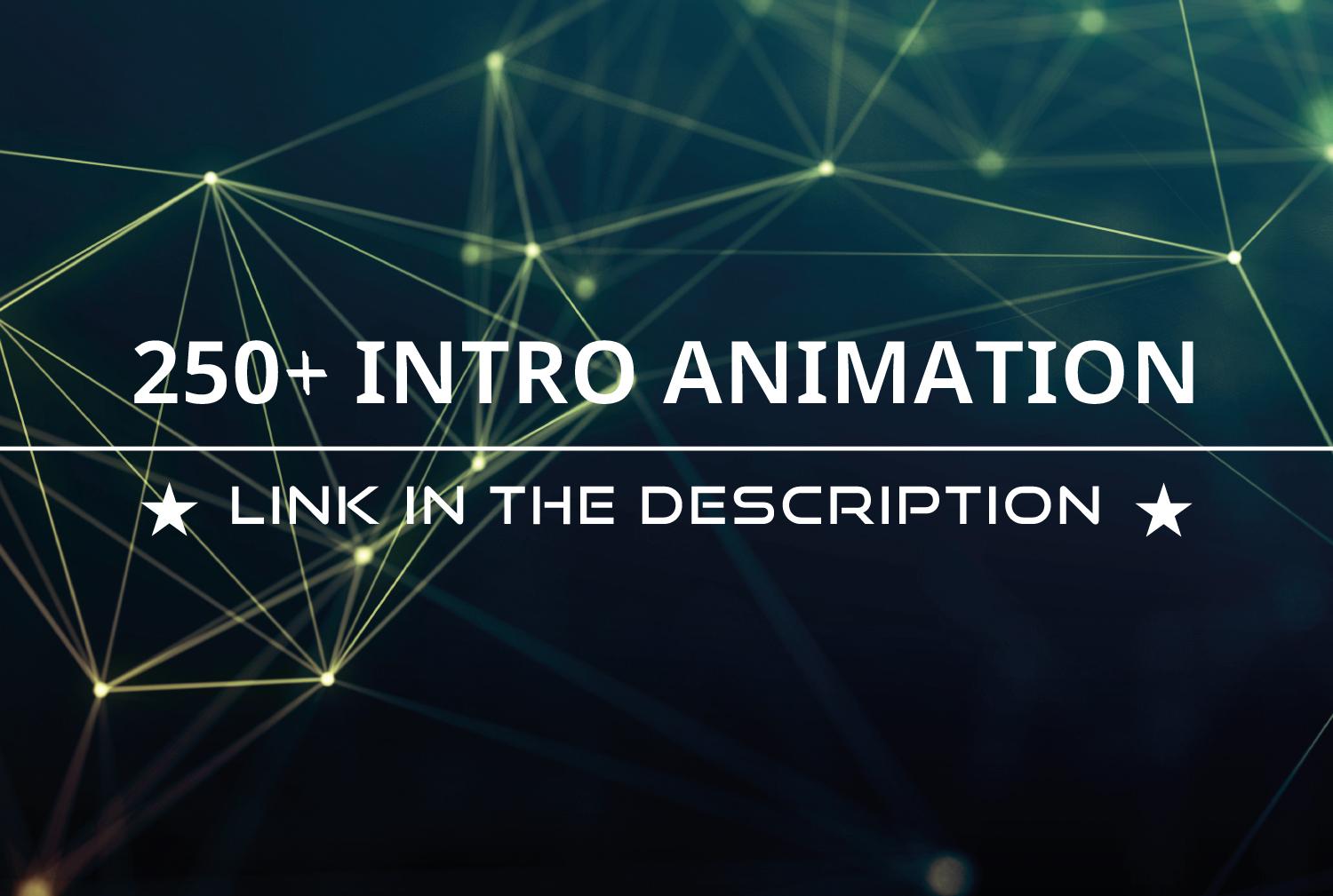 I will create awesome logo intro video and 4k animations