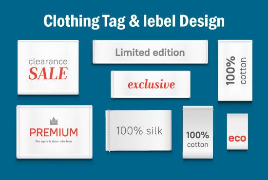 design hang tag clothing tag neck label product label