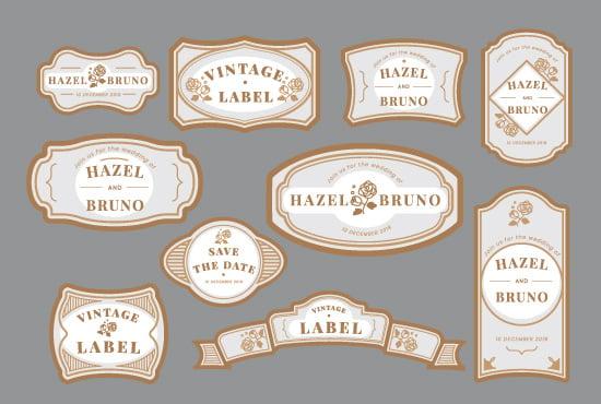 design hang tag clothing tag neck label product label