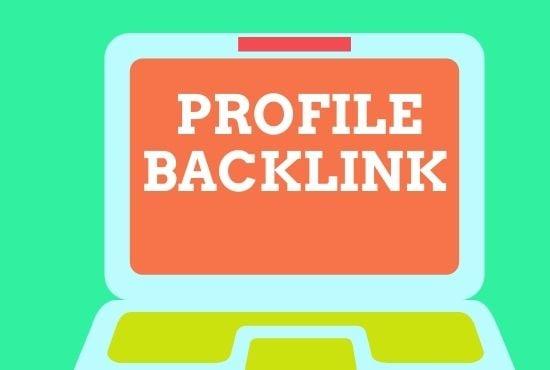 I will setup social media profile, profiles SEO backlinks