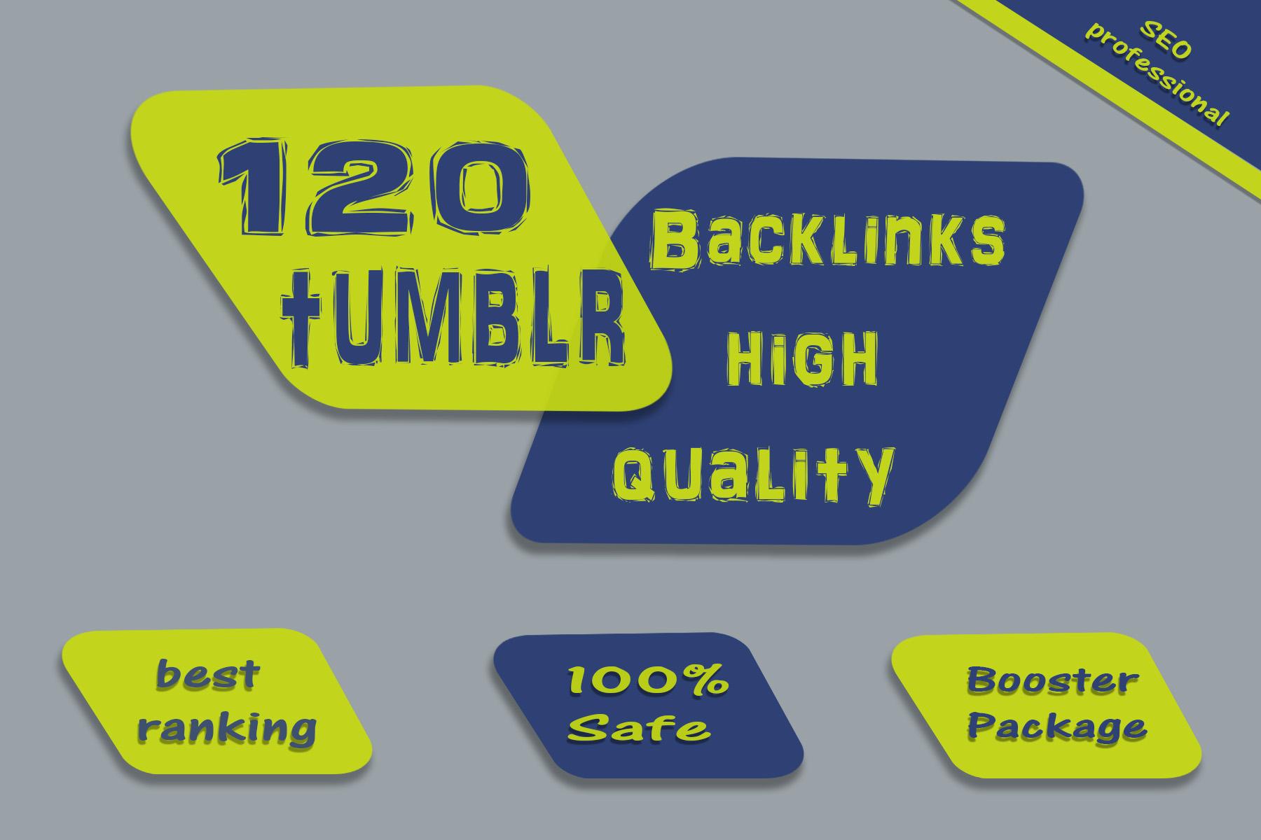 I will Create 120 Tumblr Social Profile Backlinks For Your Business or Website