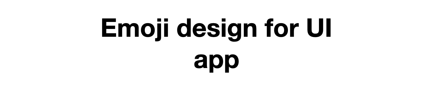 Black Emojis, object emojis, for UI design or to use in messages 