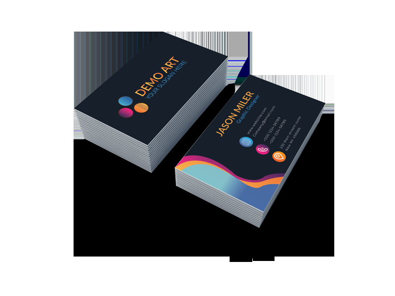 I will do design Luxury business card with two concepts