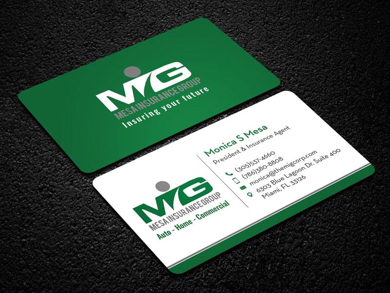 I will do design Luxury business card with two concepts