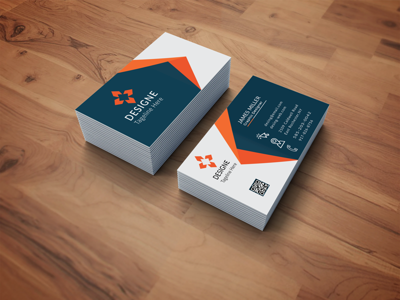 I will do design Luxury business card with two concepts