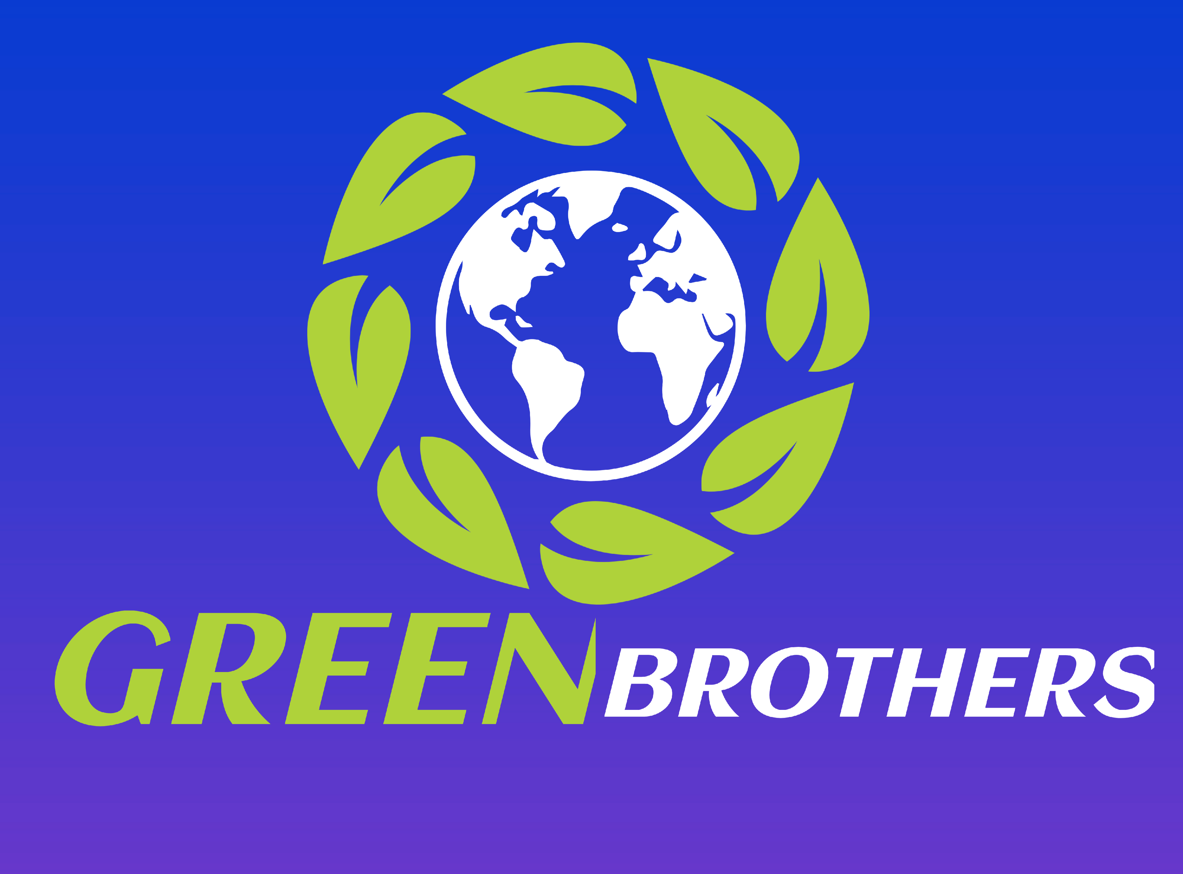 LoGo Making ,Grow up with us , Best Graphic design. GREEN BROTHER'S. Best Quality