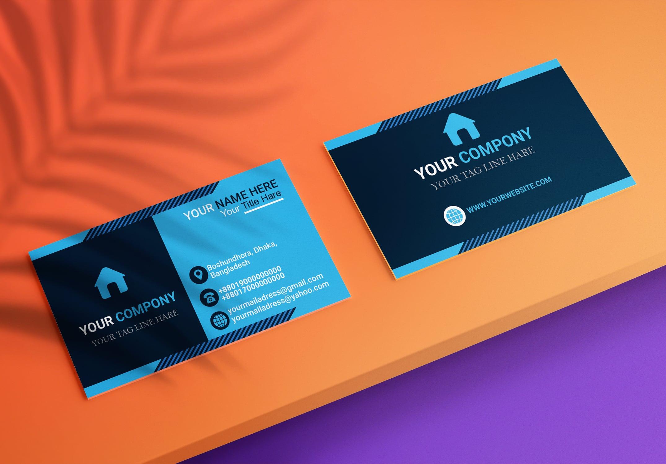 I will design a business card as you wish