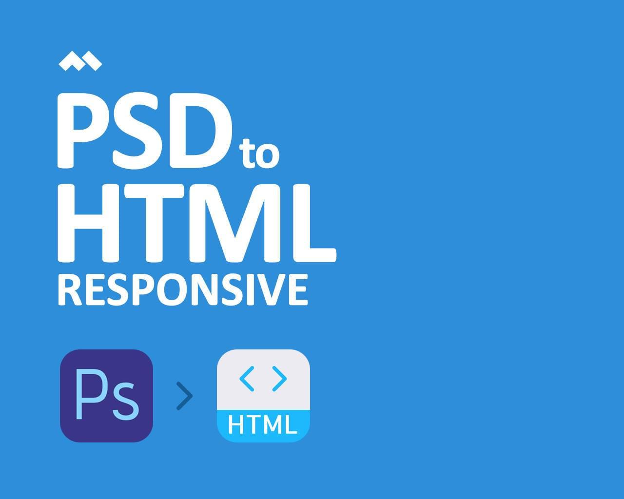 I will convert psd to html with responsive bootstrap framework