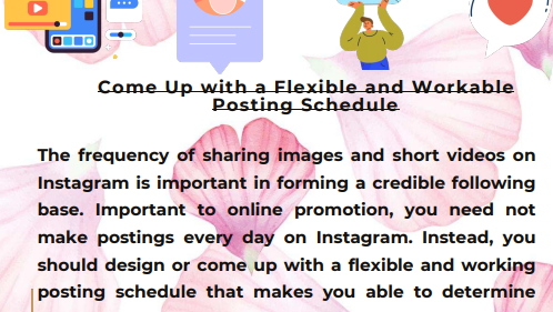 Instagram mastery e-book with beautiful background and HQ images.