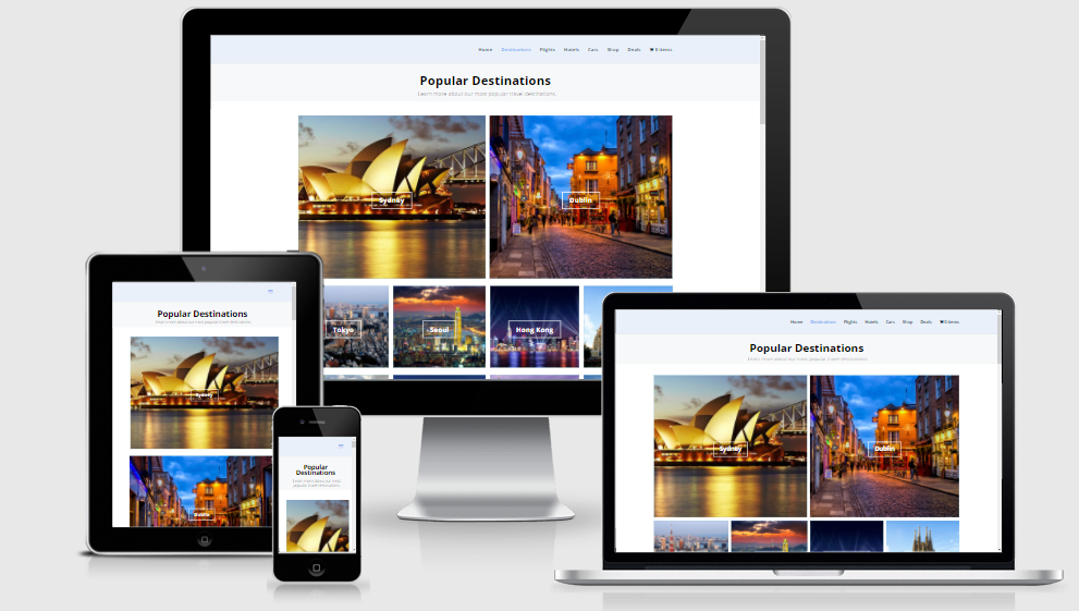 Established Profitable Responsive TRAVEL BOOKING Turnkey Website BUSINESS