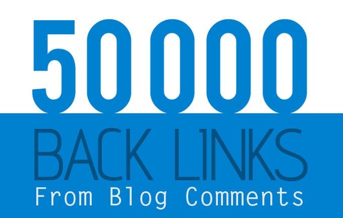 create 50 000 blog comment backlinks from SCRAPEBOX Blast