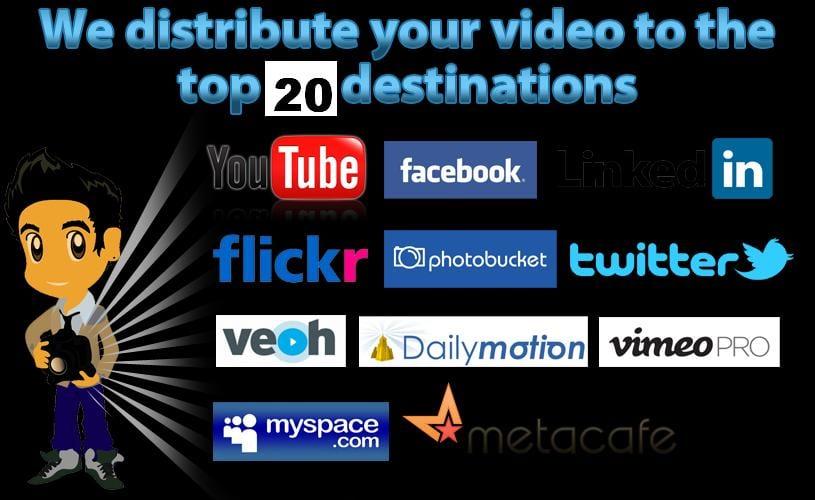 Generate 20 Video submissions for your seo