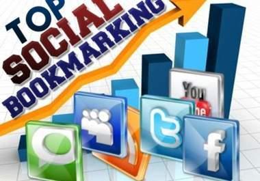provide bookmarking your mwebsite manually to 40 PR3-PR8 Do Follow Social Bookmarking Sites 