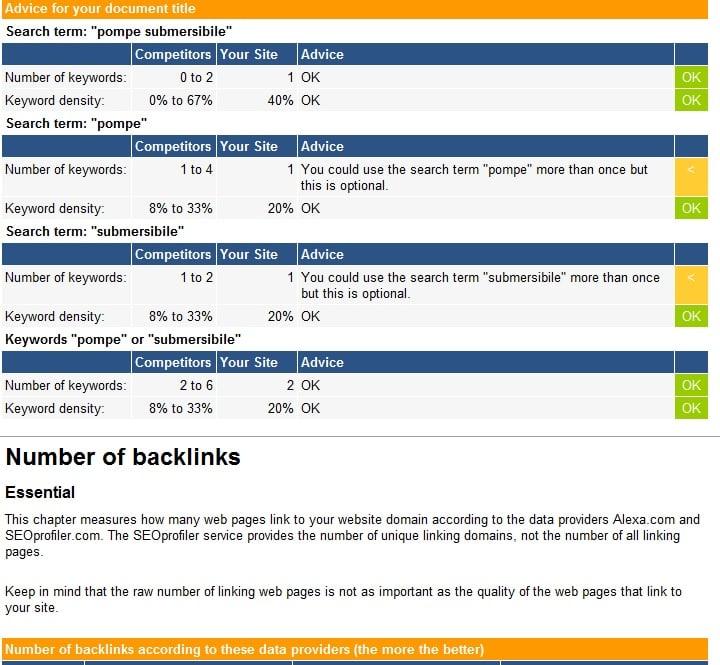 I will create professional Complete SEO Report of your website