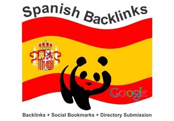 I will create 150 backlinks on spanish ES blog domains @@##