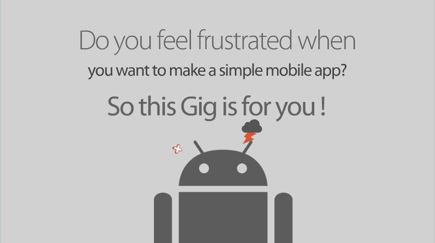 create an Android application based on your Powerpoint presentation