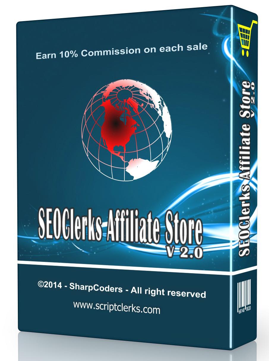 SEOClerks Affiliate Store (Responsive) 2017