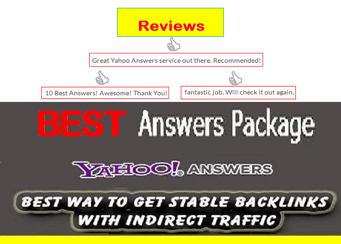 Yahoo Answers Promotion using Level 3 with Live URL