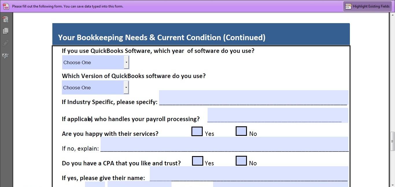 I will Create a professional Fillable Pdf Form up to 5 pages 