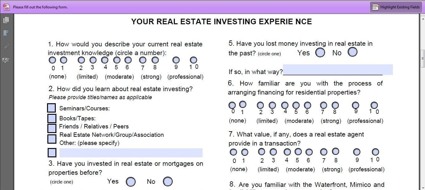 I will Create a professional Fillable Pdf Form up to 5 pages 