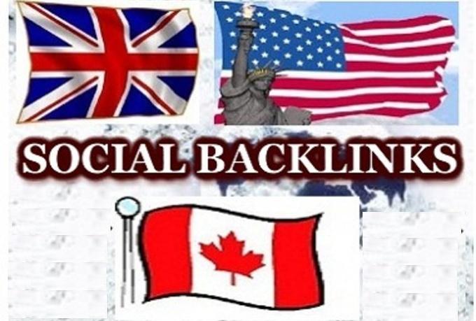 make 24 high pr USA, UK, AUSTRALIA social backlinks,with 10 bonus high pr backlinks Delicious, Digg 