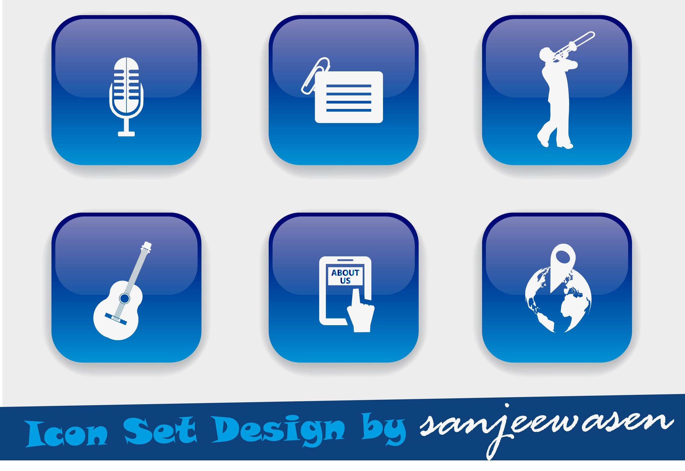 I'll provide appealing and modern Icon set