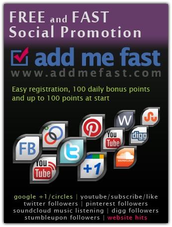 get u BOT for addmefast with the help of u can get more than 10,000+ facebook likes or twitter followers