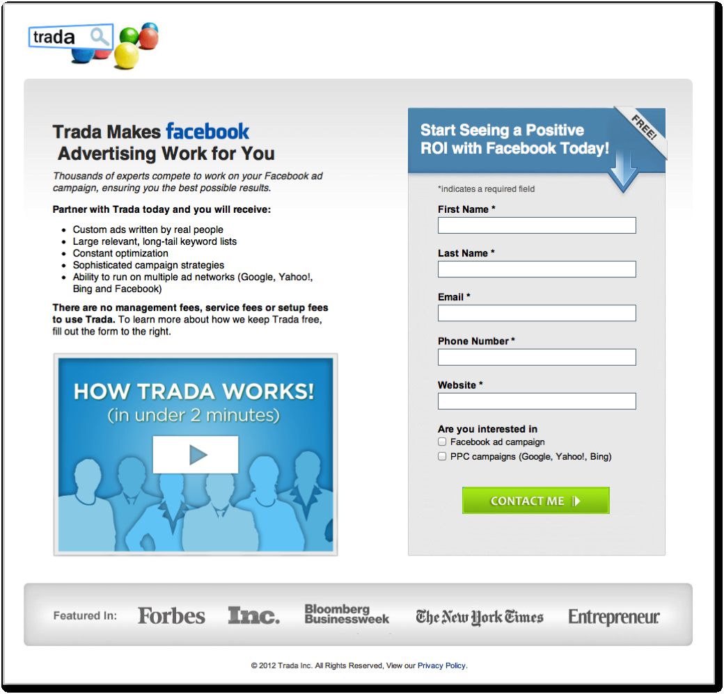 I will build you a professional landing page