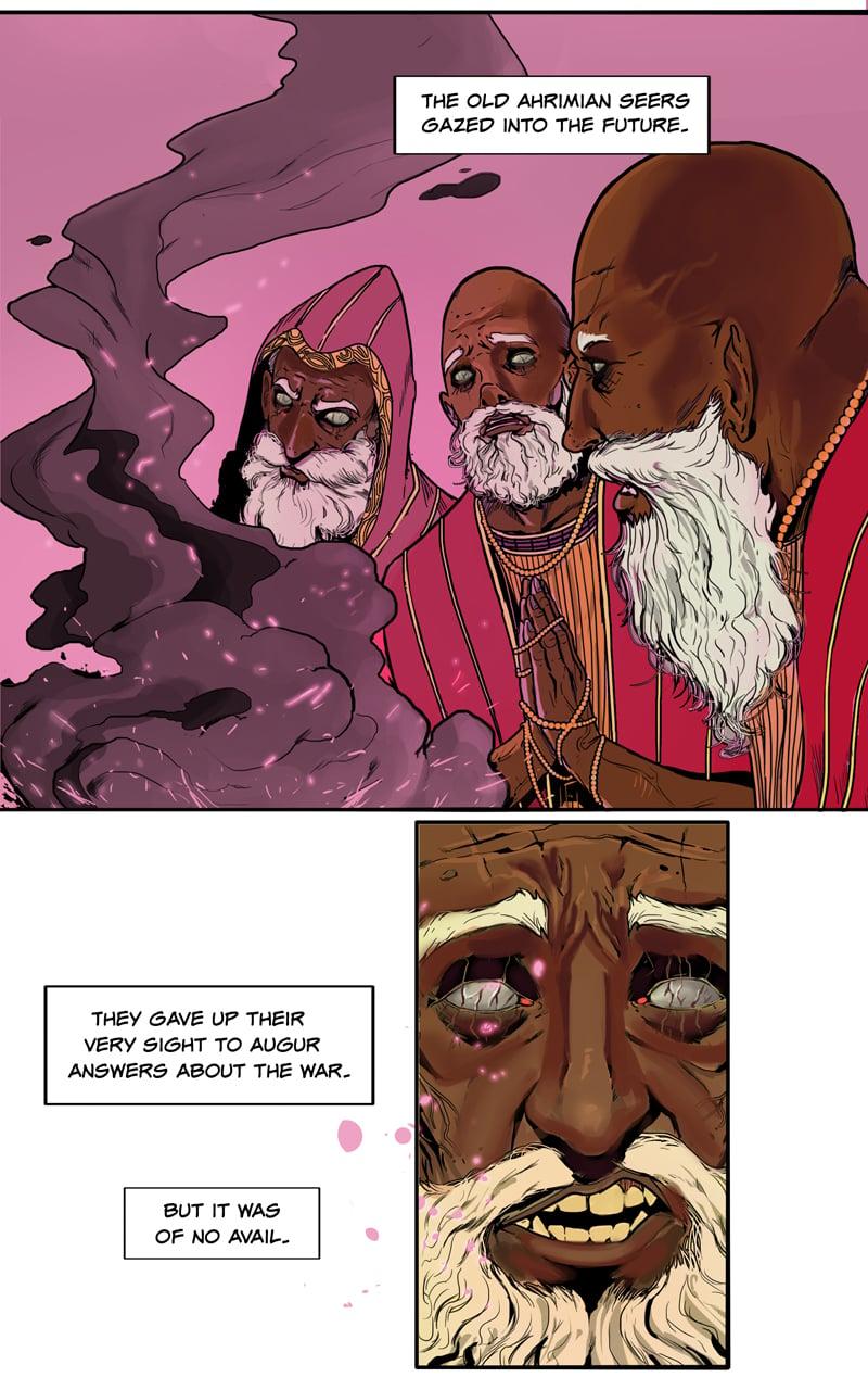 Create a comic page for your story