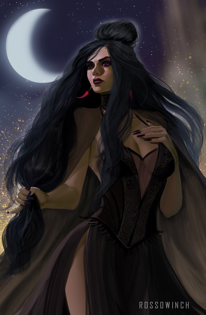 Digital painting of your concept