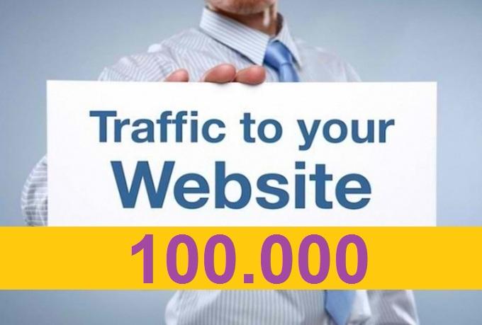 100000 Real website traffic in 30 days