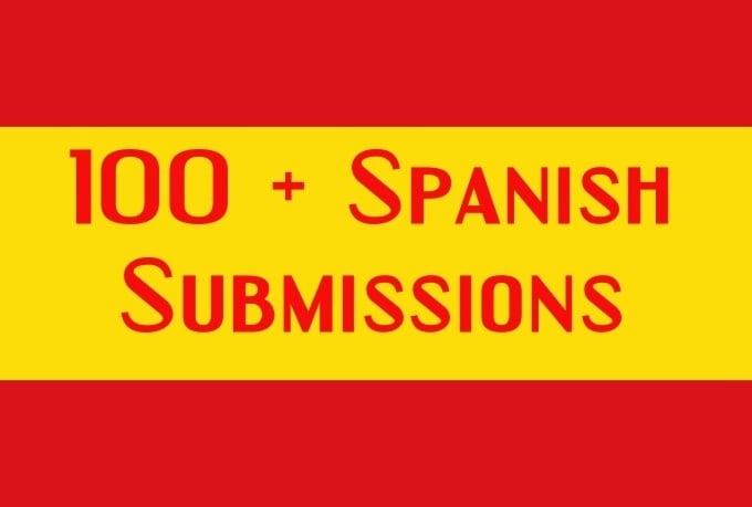 submit 55 Spanish Web directory submissions,Spain