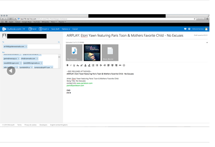  send your Song up to 550 USA Radio Stations