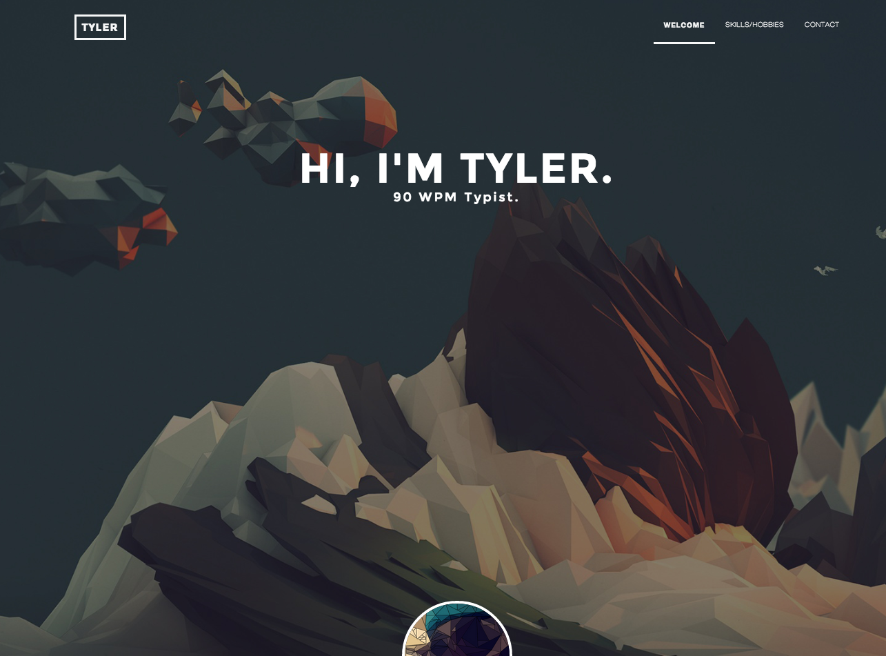 I will design you an index.html resume page