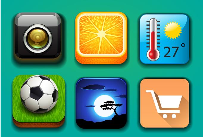 I will design a professional and eye catching app icons