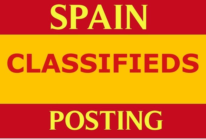 I will advertise your Business or Product service to 11 Spanish classified sites 