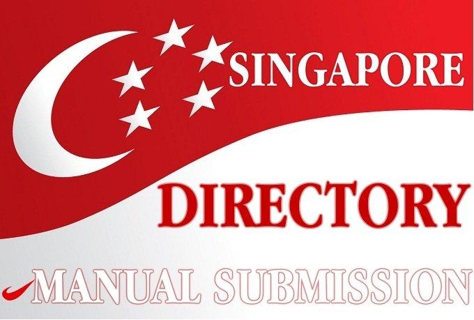 I will manually submit your site in 31 Singapore directory 
